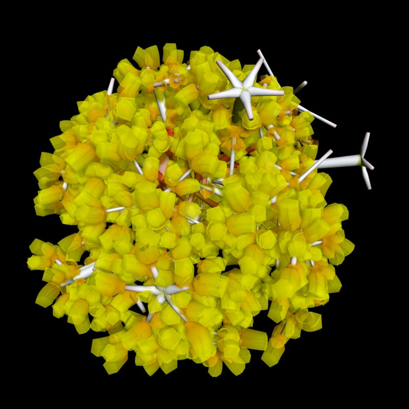 Illustration for article titled World's Least Favorite Computer Viruses As Haunting 3D Art